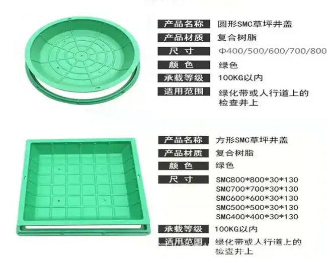 群英乡树脂复合种植井盖展示